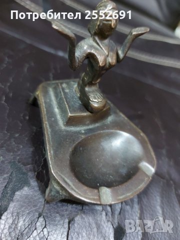 Пепелник , снимка 2 - Антикварни и старинни предмети - 39859556