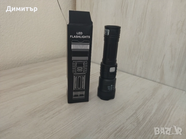 Мощен LED фенер !!!, снимка 3 - Лед осветление - 52624419