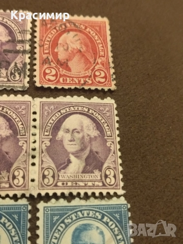 САЩ.Ретро марки., снимка 4 - Филателия - 52426303