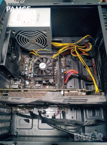 Геймърски Компютър AMD Ryzen 5 2600 | DDR4 8GB | SAPPHIRE PULSE Radeon RX 570 4G | M.2 Samsung 256GB, снимка 2 - Геймърски - 44387505