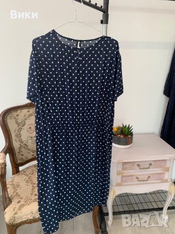 Рокля 46, отговаря L-XL, снимка 8 - Рокли - 44478785