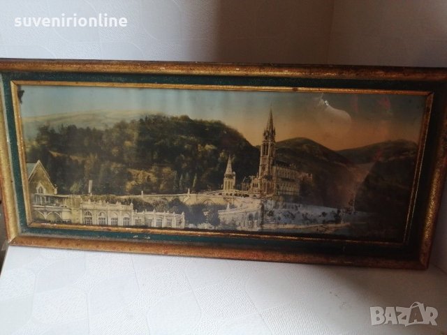 Старинна декоративна картина , снимка 2 - Картини - 29649070