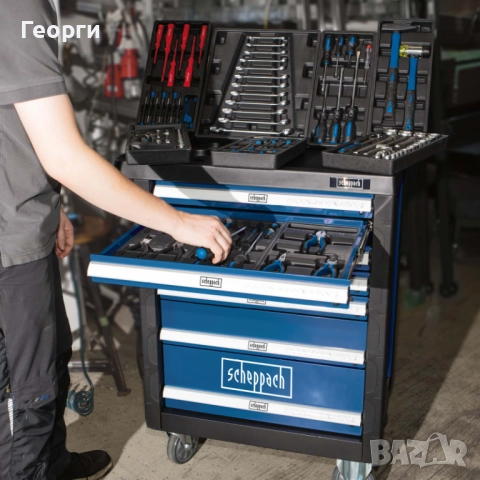Количка с инструменти scheppach tw1000 , снимка 2 - Други инструменти - 52764048