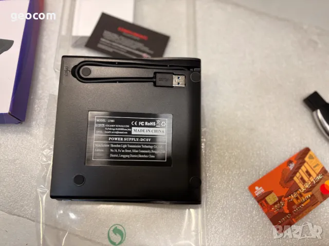 Външна CD/DVD-RW записвачка USB v.3.0 (Нова), снимка 4 - Други - 48680608