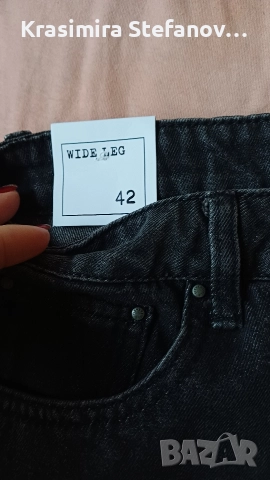 модерни черни дамски дънки, снимка 6 - Дънки - 52913641