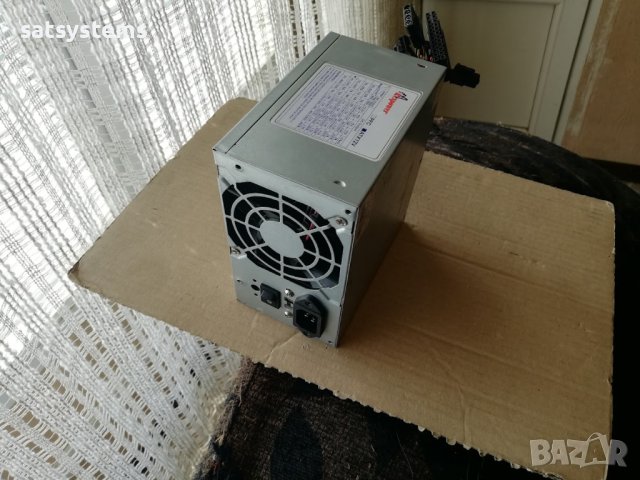 Компютърно захранване 350W Rexpower PL-350 ATX12V 80mm FAN, снимка 4 - Захранвания и кутии - 40423397