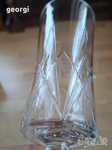 български кристални чаши за вино , снимка 7 - Чаши - 49174048