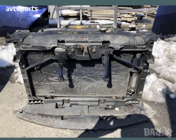 Радиатор воден климатичен  перка маска  Мазда 6 2.0d 143кс 2010година