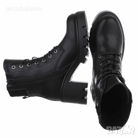 Дамски боти с връзки, 2цвята , снимка 10 - Дамски боти - 52267707