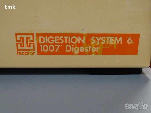 изсушител Tecator Digestion System 6, снимка 3 - Други машини и части - 34230191
