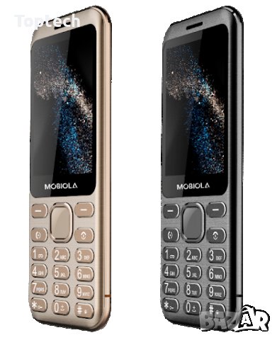 Мобилен телефон Mobiola MB3200i Сив, червен и златен, снимка 5 - Телефони с две сим карти - 30170102