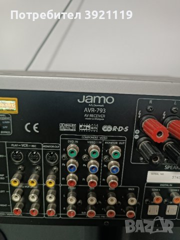 Jamo ресивар, снимка 3 - Ресийвъри, усилватели, смесителни пултове - 44499124
