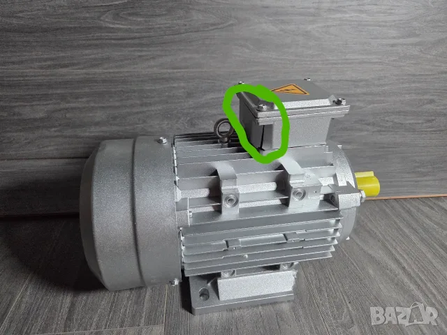 ПРОМО ! 4 kW Трифазен Електромотор !, снимка 7 - Електродвигатели - 55773012