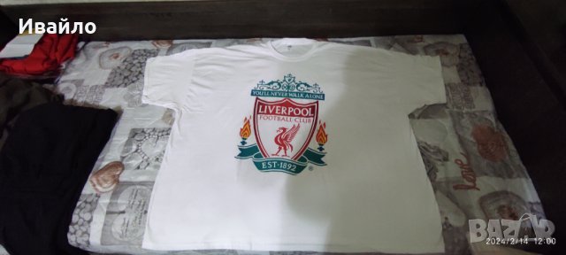 Тениска Liverpool 5XL, снимка 2 - Тениски - 44319941