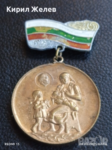 Медал за майчинство стар рядък от соца за КОЛЕКЦИЯ 17170, снимка 5 - Антикварни и старинни предмети - 51529708