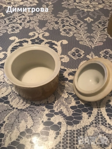 Захарница /захарници/ - 3 вида, капаче за захарница, снимка 8 - Сервизи - 41083411
