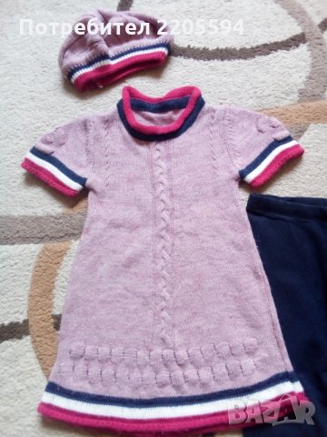 Красива туника със шапка, снимка 2 - Детски комплекти - 31150786