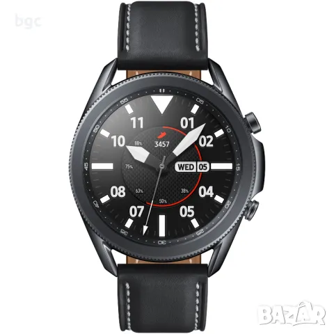 Нов Смарт Часовник smartwatch Samsung Galaxy Watch3, 45 мм, Black - 24 месеца пълна гара, снимка 4 - Смарт часовници - 48324451