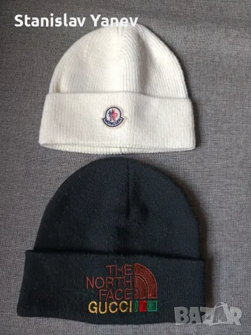 Зимни шапки на Moncler , Gucci