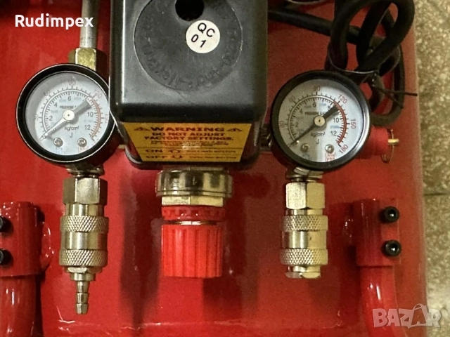 Компресор за въздух 100 л, 8 бара,  професионален, гаранция 2 години, снимка 4 - Други машини и части - 52840755