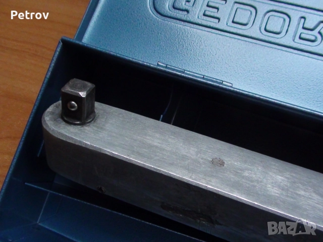 GEDORE - RAHSOL - DREMOMETER - Typ B - MADE IN GERMANY - 1/2" PROFI Динамометричен Ключ 20 - 120 Nm , снимка 10 - Гедорета - 52396291