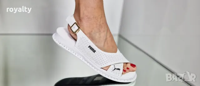 Puma бели дамски сандали , снимка 5 - Сандали - 50364821