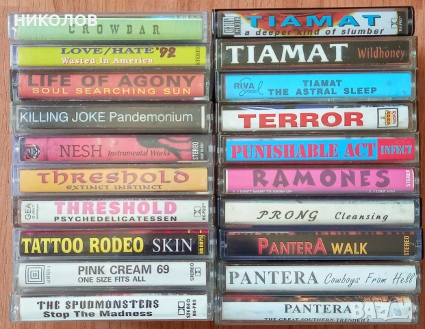 РОК- КАСЕТИ , снимка 6 - Аудио касети - 54319395