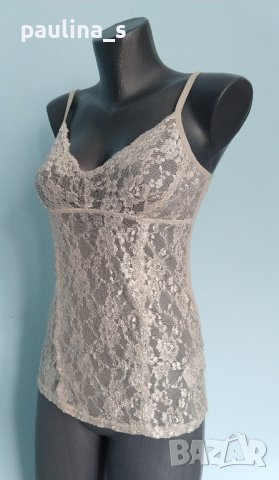 Пет различни броя / Бюстие тип потник с дантела , снимка 3 - Потници - 42297884