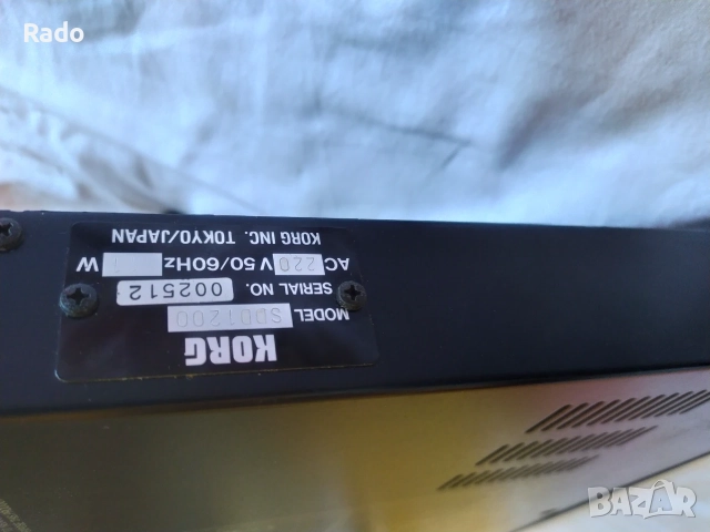 Продавам digital dual delay "Korg- sdd-1200", снимка 5 - Други - 56138275