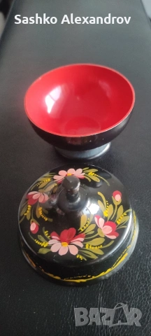 Шкатулка СССР - метална / алуминий /, снимка 5 - Други ценни предмети - 54097176