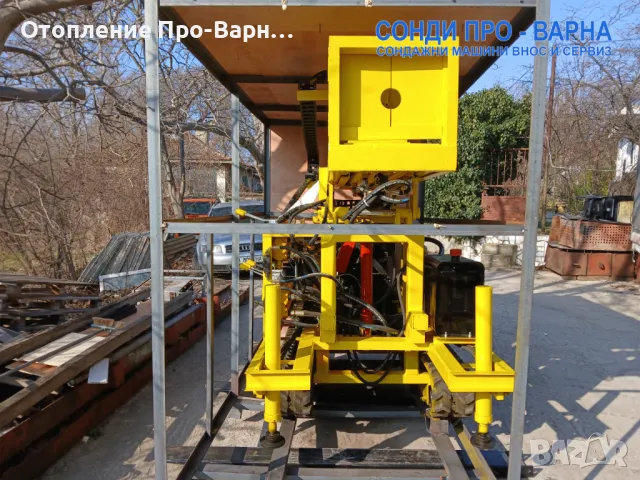 Нова Професионална Самоходна Сондажна машина Track-Pro260CN (v.87Н2) до 260 метра /сонда за вода/, снимка 2 - Други машини и части - 47971045