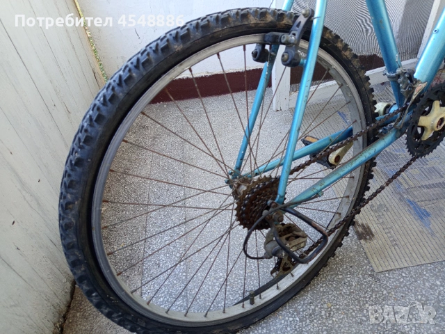 Продавам велосипед в недобро състояние, за ремонт, 26 цола, снимка 4 - Велосипеди - 53994390
