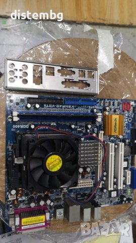 Дънна платка K8NF4G-VSTA с процесор AMD Sempron 2800+, снимка 1 - Дънни платки - 42778656