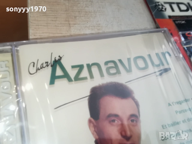 CHARLES AZNAVOUR NEW CD 0604261714H2E6R, снимка 6 - CD дискове - 54112013