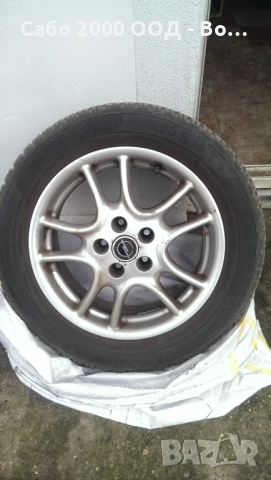 Джанти Opel със зимни гуми Continental 16" 205/55, снимка 2 - Гуми и джанти - 52587485