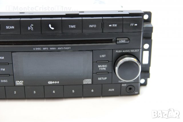 Касетофон CD MP3 DVD AUX Jeep Wrangler JK (2007-2018г.) 26777L, снимка 3 - Аксесоари и консумативи - 34333785