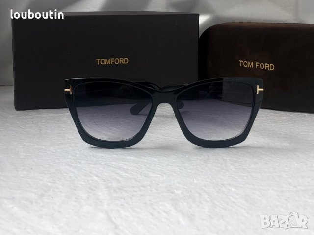 Tom Ford 2023 дамски слънчеви очила котка 2 цвята, снимка 8 - Слънчеви и диоптрични очила - 39972708