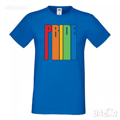 Мъжка тениска Pride 3 multicolor Прайд,Празник.Повод,Изненада, снимка 2 - Тениски - 37103543