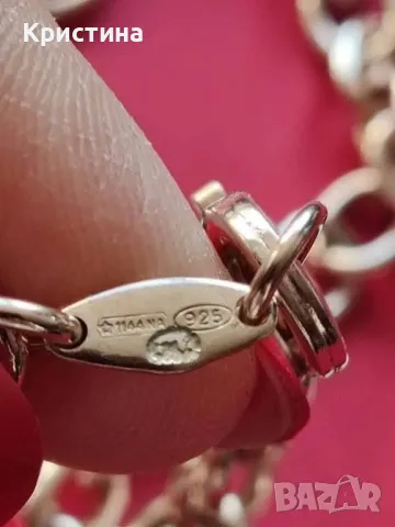 Луксозен Италиански сребърен комплект , снимка 15 - Бижутерийни комплекти - 48344775