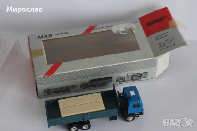 MAB MOBILE H0 1/87 TATRA КАМИОН МОДЕЛ ТИР ИГРАЧКА, снимка 5 - Колекции - 49209720