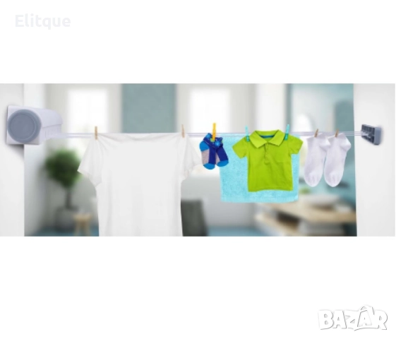 Разтегателен сушилник за дрехи, снимка 5 - Други стоки за дома - 52862409