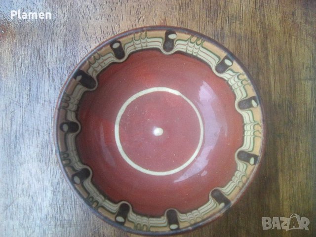 Стара народна българска панерка за плодове от глина, снимка 2 - Други ценни предмети - 38783763