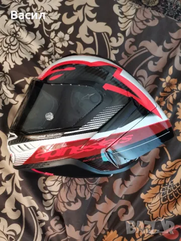 Каска за мотор Alpinestars Supertech R10 , снимка 2 - Спортна екипировка - 49494013
