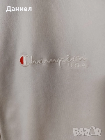 Винтидж горнище Champion USA, снимка 4 - Спортни дрехи, екипи - 51620500