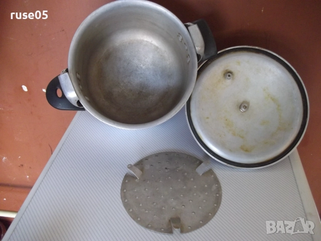 Тенджера под налягане "Минутка - 6 литра" съветска, снимка 6 - Съдове за готвене - 51800963