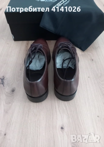 Подарявам за абитуриент в нужда Мъжки обувки Teodor, снимка 6 - Официални обувки - 54150704