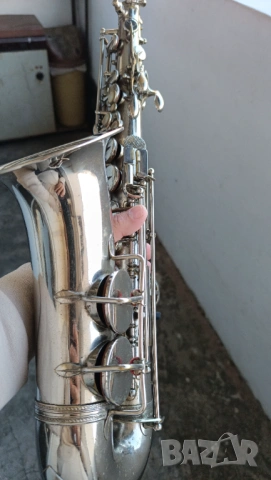 Френски алт саксофон, снимка 3 - Духови инструменти - 54171989