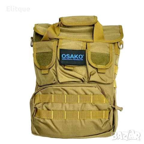 Мъжка чанта за къмпинг през рамо с множество джобове