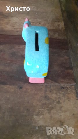 касичка Усмихната крава весела, уникален дизайн, ръчна изработка, внос от Италия., снимка 4 - Статуетки - 37762148