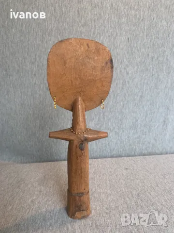 Африканска статуя на плодородието, снимка 3 - Антикварни и старинни предмети - 50435329